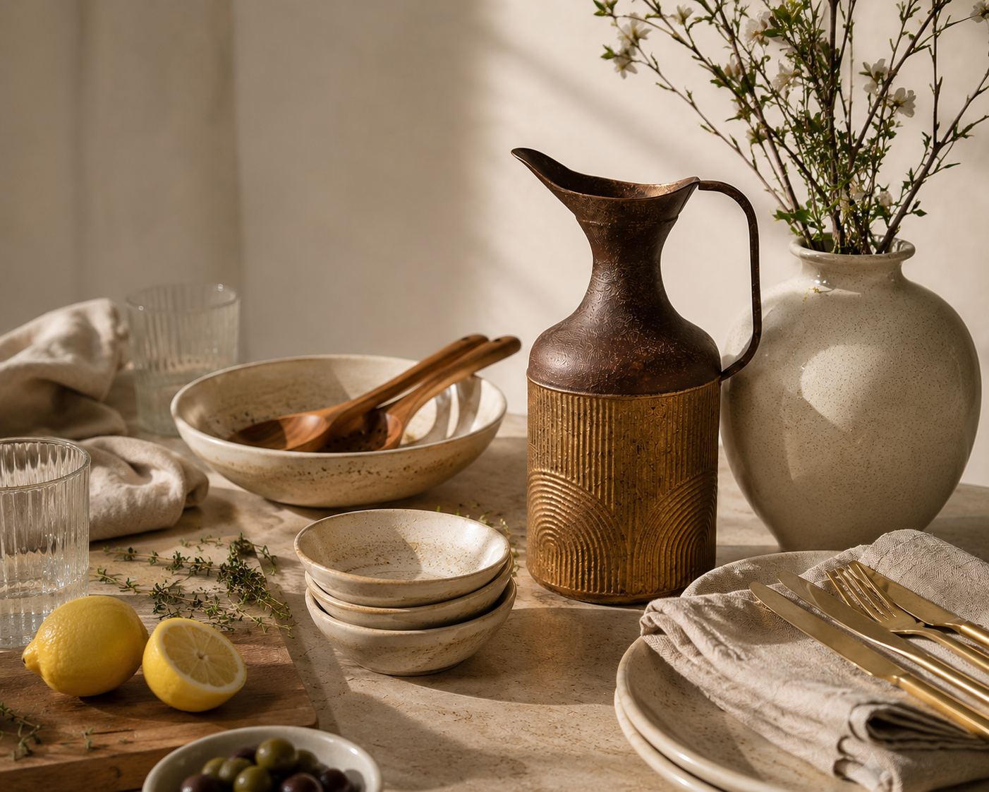 Arc Metal Vase