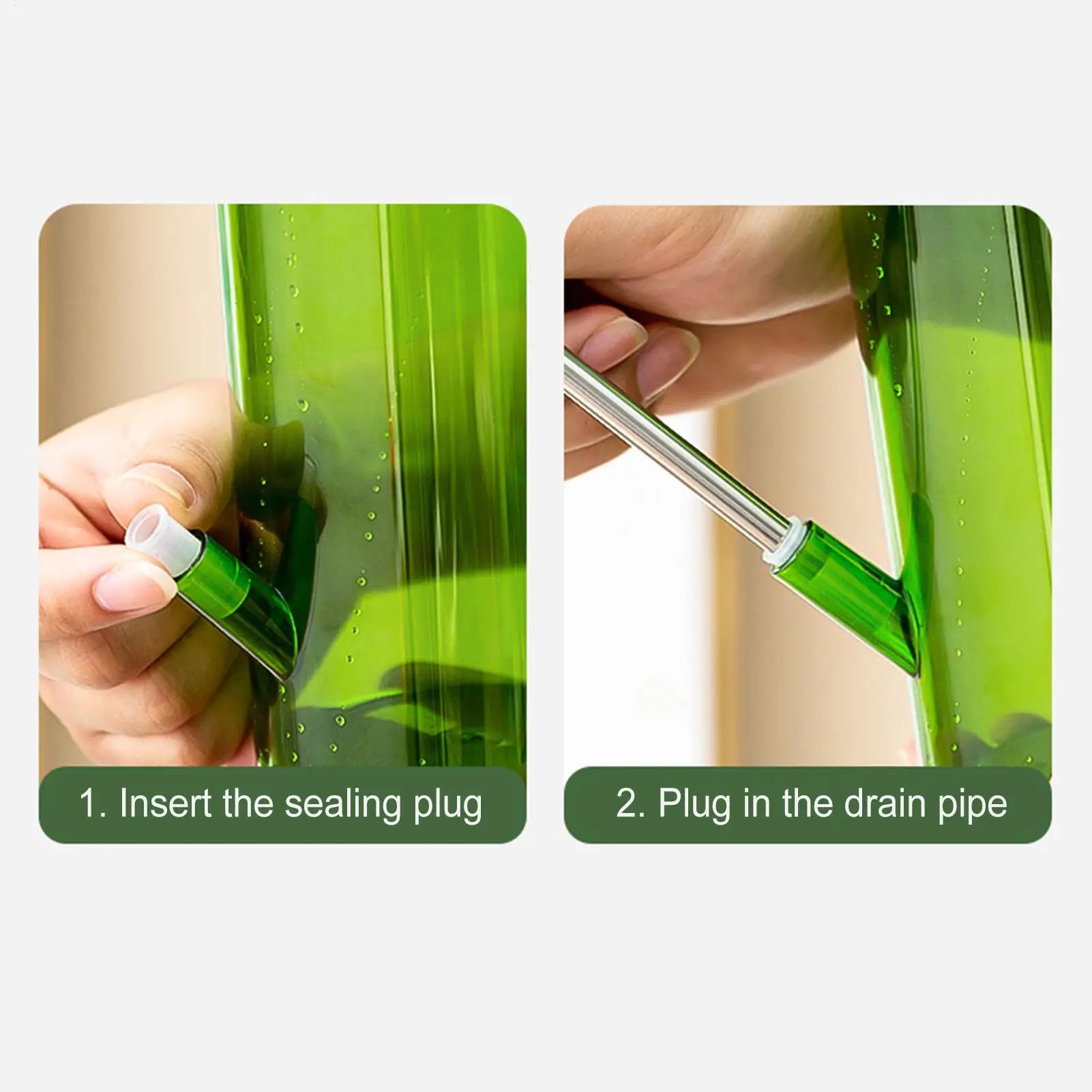 Watering Can Indoor 1L Clear Plastic Long Spout Potted Plant Water Pitcher Spray Bottle Balcony Garden Flower Succulents Tool