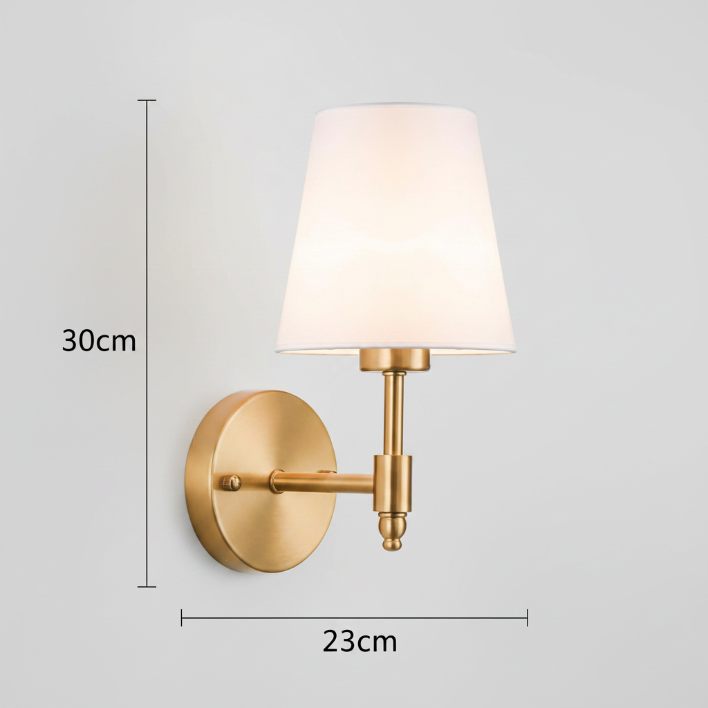 Gold Copper – Product shot with dimensions