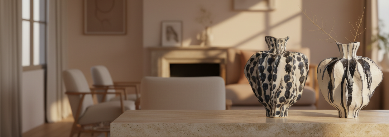 Indigo Bloom Vase — Hero Carousel