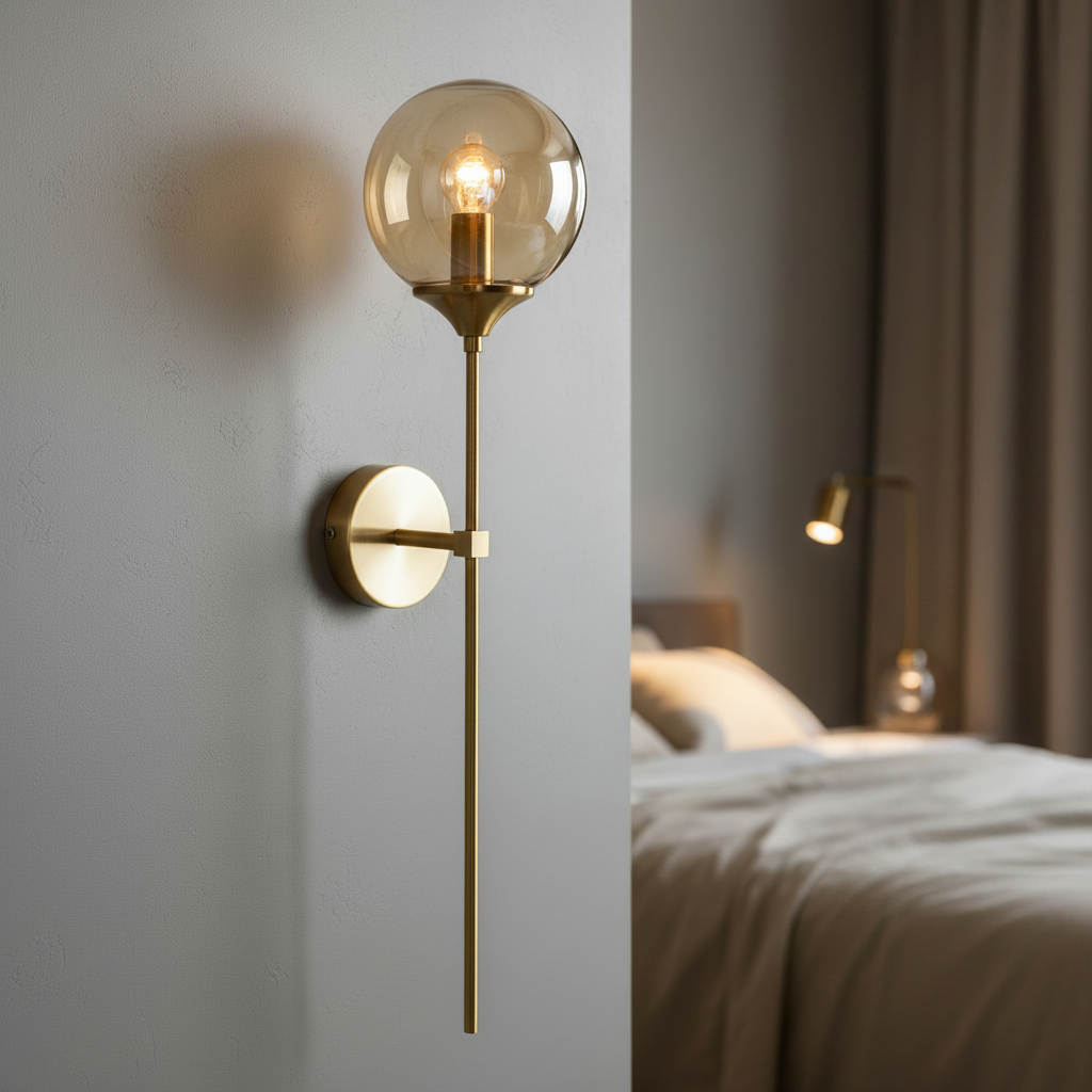 Lamp closeup – in room