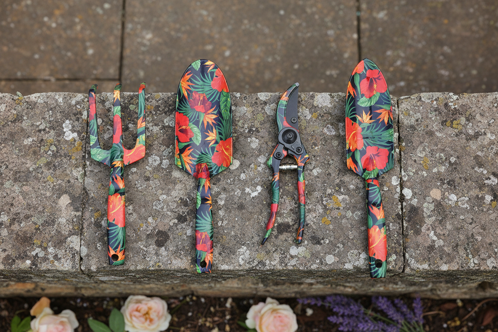 Lifestyle – Tools prominent on stone wall